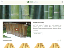 Tablet Screenshot of e-bamboo.com